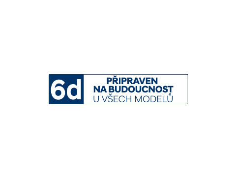Štítek Hyundai s vyznačením emisní normy Euro 6d.